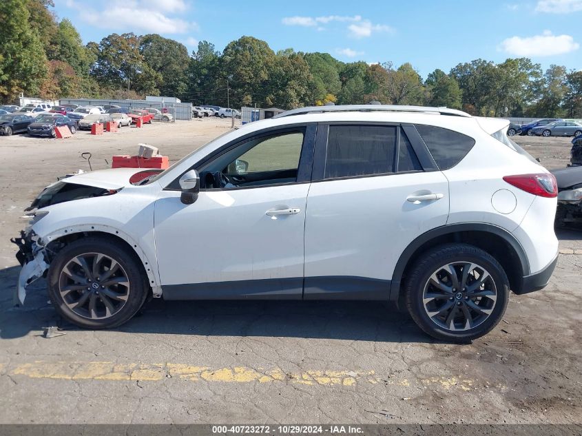 2016 Mazda Cx-5 Grand Touring VIN: JM3KE2DY4G0808679 Lot: 40723272