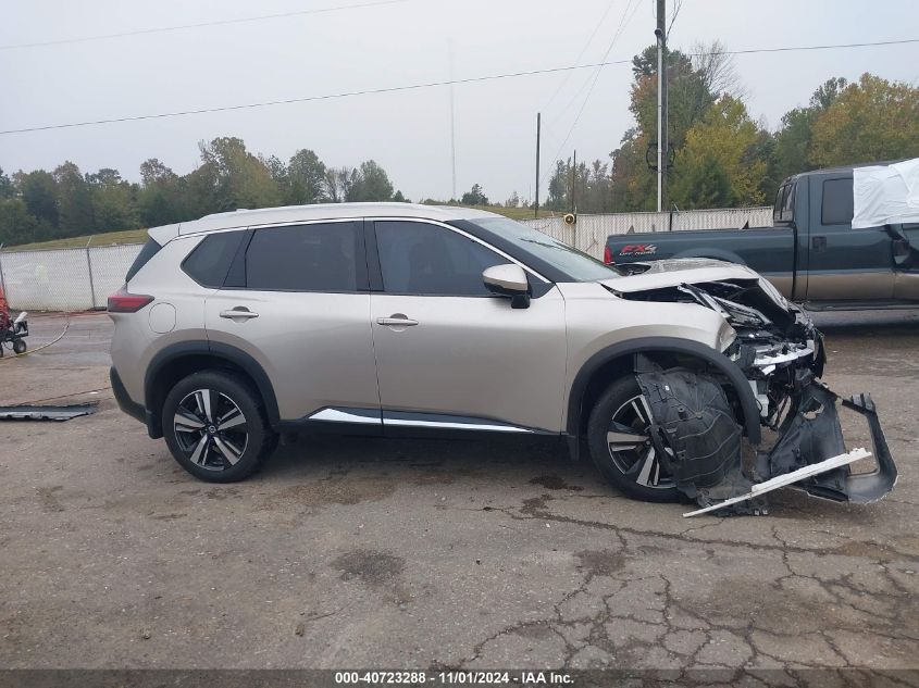 2021 Nissan Rogue Sl Fwd VIN: JN8AT3CA3MW028772 Lot: 40723288