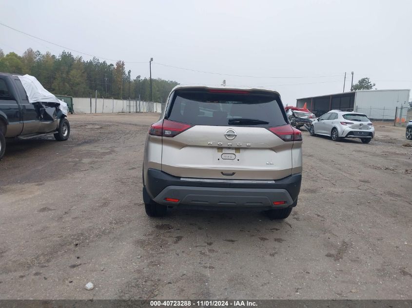 2021 Nissan Rogue Sl Fwd VIN: JN8AT3CA3MW028772 Lot: 40723288