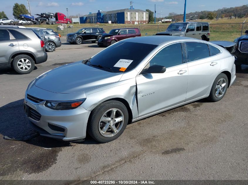 VIN 1G1ZB5ST9GF332251 2016 Chevrolet Malibu, LS no.2