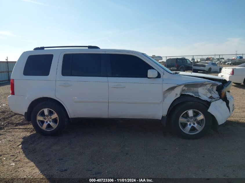 2011 Honda Pilot Ex-L VIN: 5FNYF4H53BB093321 Lot: 40723306