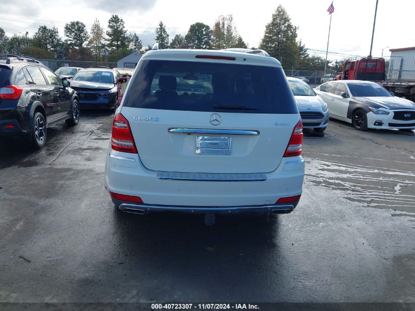 2011 Mercedes-Benz Gl 450 4Matic VIN: 4JGBF7BE2BA642656 Lot: 40723307