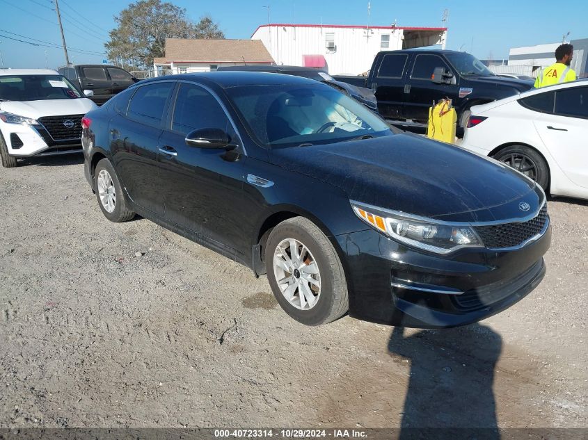 2016 Kia Optima Lx VIN: 5XXGT4L34GG093858 Lot: 40723314