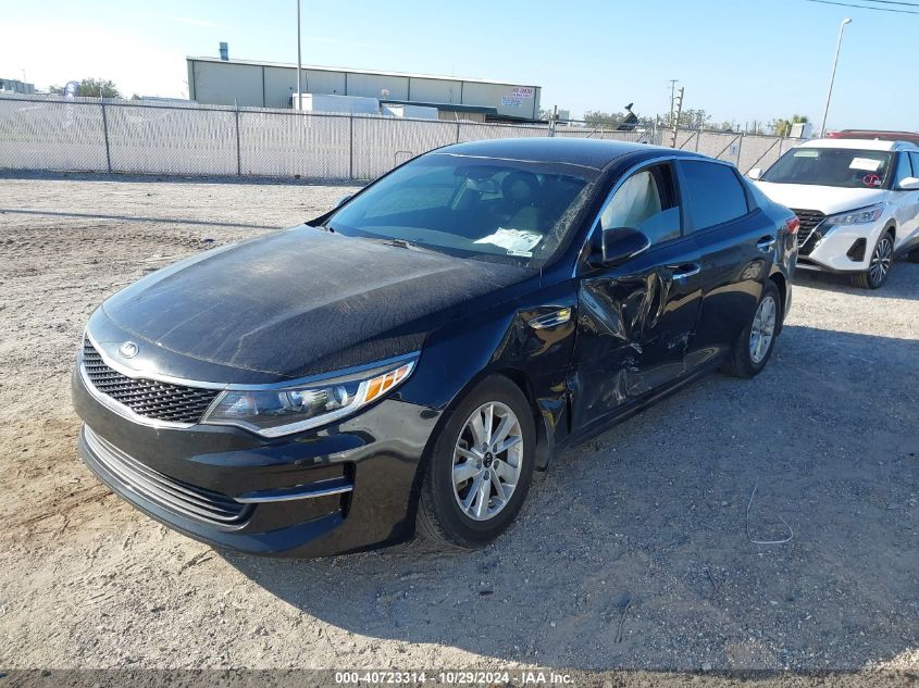 2016 Kia Optima Lx VIN: 5XXGT4L34GG093858 Lot: 40723314