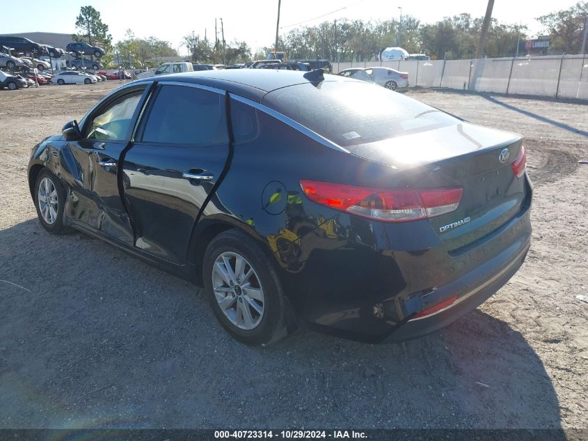 2016 Kia Optima Lx VIN: 5XXGT4L34GG093858 Lot: 40723314