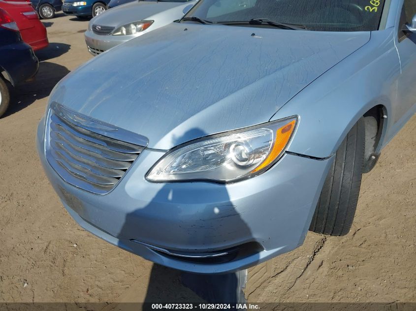 2013 Chrysler 200 Lx VIN: 1C3CCBAB0DN733761 Lot: 40723323