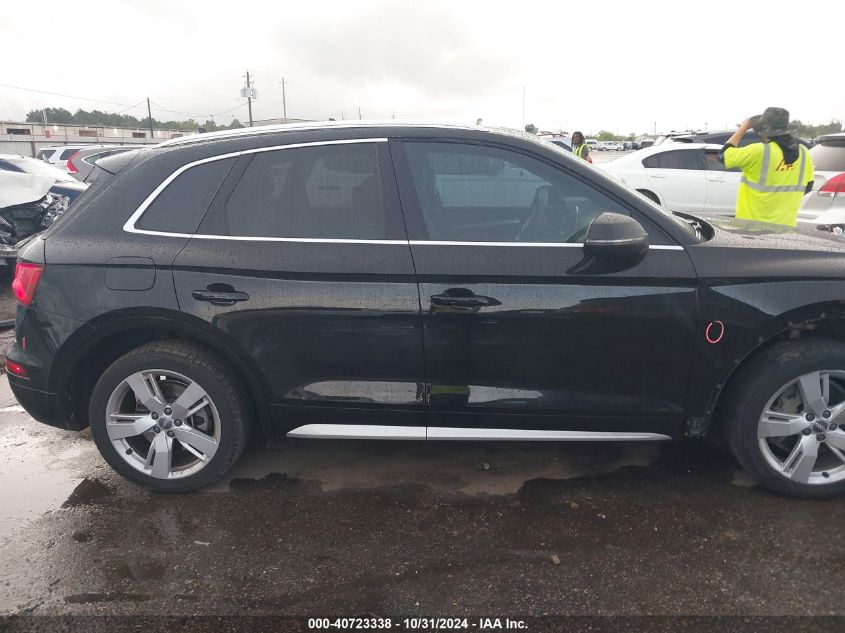 2018 Audi Q5 2.0T Premium/2.0T Tech Premium VIN: WA1BNAFY2J2057376 Lot: 40723338