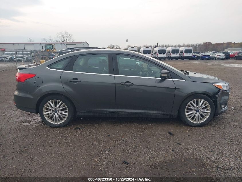 2017 Ford Focus Titanium VIN: 1FADP3J27HL213882 Lot: 40723350