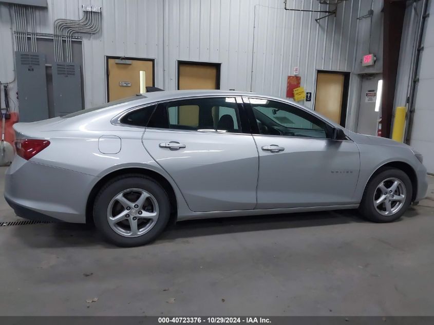 2017 Chevrolet Malibu Ls VIN: 1G1ZB5ST2HF136492 Lot: 40723376