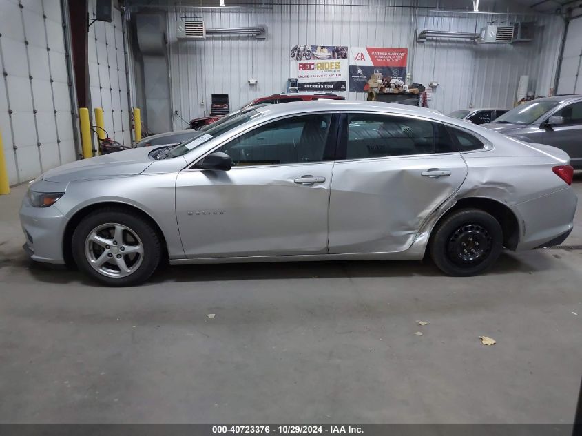 2017 Chevrolet Malibu Ls VIN: 1G1ZB5ST2HF136492 Lot: 40723376