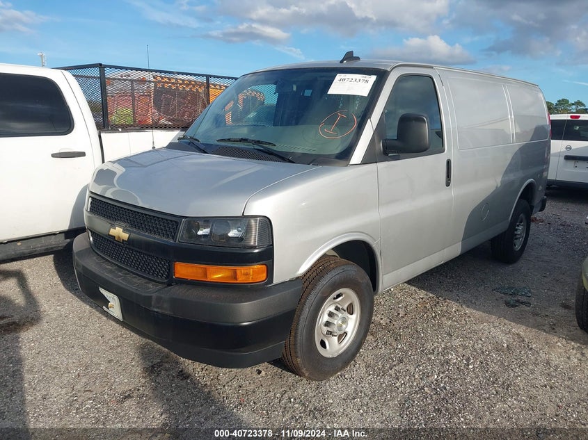 Vin: 1gcwgafp2r1100589, lot: 41212762, chevrolet express cargo rwd 2500 regular wheelbase wt 20242