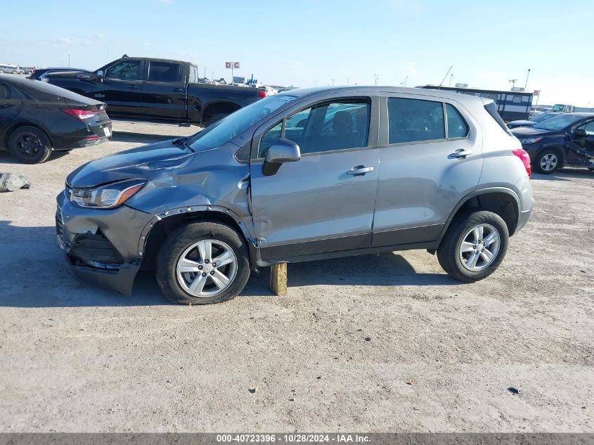 2020 Chevrolet Trax Awd Ls VIN: 3GNCJNSB2LL153354 Lot: 40723396