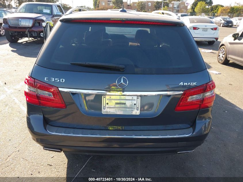 2011 Mercedes-Benz E 350 4Matic VIN: WDDHH8HB3BA457405 Lot: 40723401