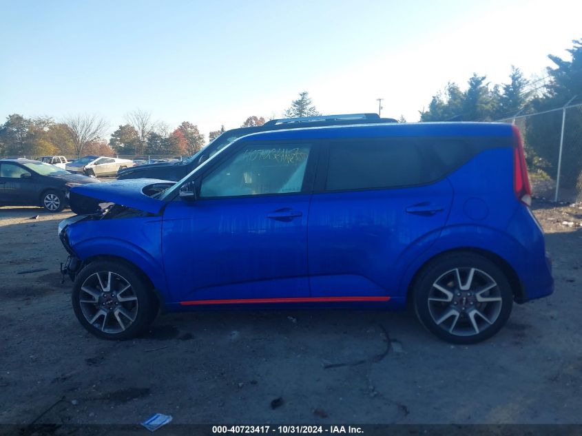 2022 Kia Soul Turbo VIN: KNDJ53AF5N7805825 Lot: 40723417