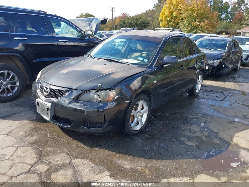 2006 Mazda Mazda3 I VIN: JM1BK32F261545688 Lot: 40723429