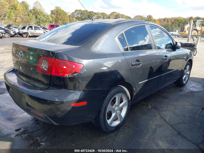 2006 Mazda Mazda3 I VIN: JM1BK32F261545688 Lot: 40723429