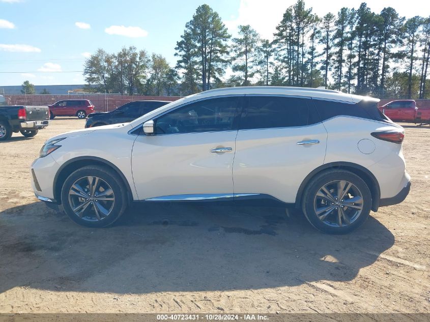 2019 Nissan Murano Platinum VIN: 5N1AZ2MJ4KN142801 Lot: 40723431