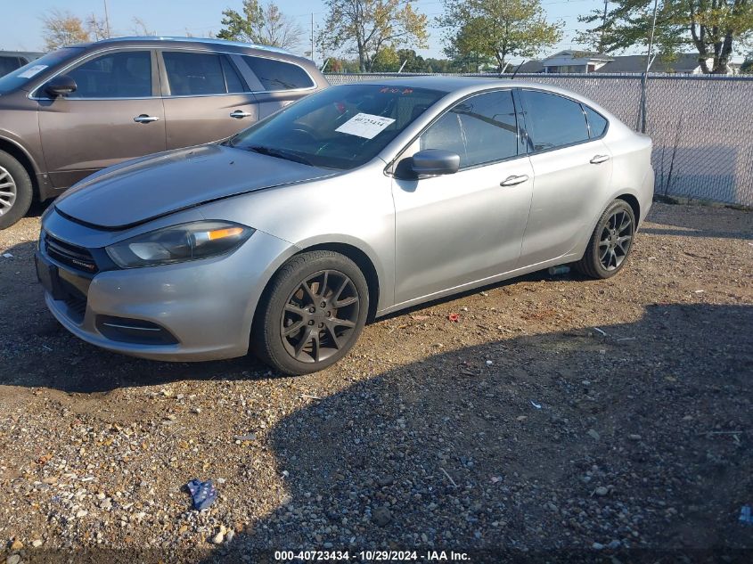 2016 Dodge Dart Se VIN: 1C3CDFAA0GD736598 Lot: 40723434