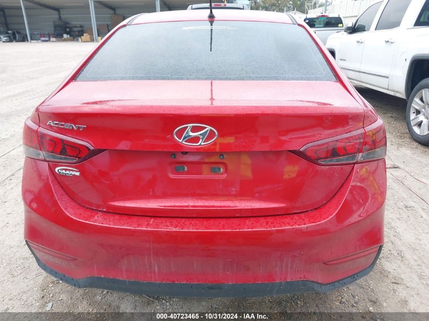 2022 Hyundai Accent Se VIN: 3KPC24A67NE160540 Lot: 40723465