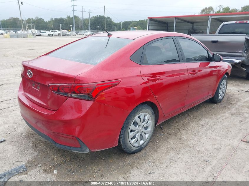 2022 Hyundai Accent Se VIN: 3KPC24A67NE160540 Lot: 40723465