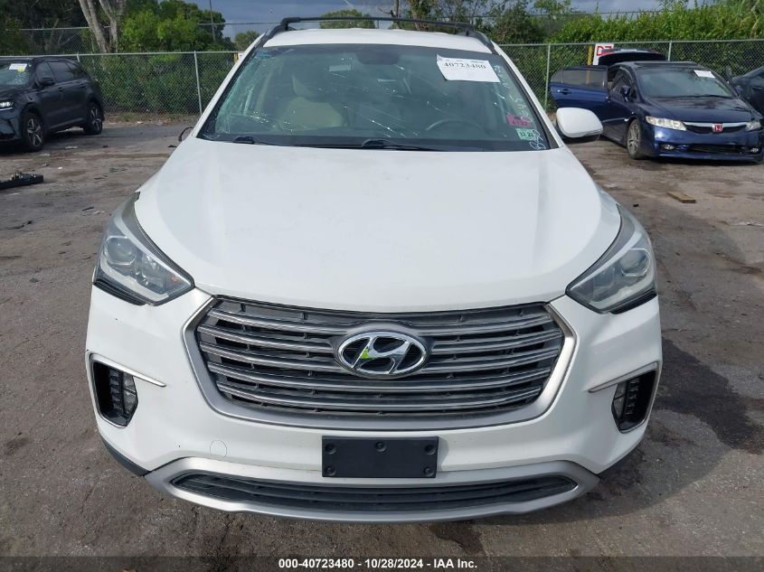 2018 Hyundai Santa Fe Se VIN: KM8SN4HF6JU260645 Lot: 40723480