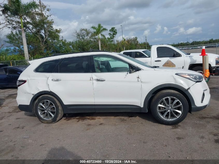 2018 Hyundai Santa Fe Se VIN: KM8SN4HF6JU260645 Lot: 40723480