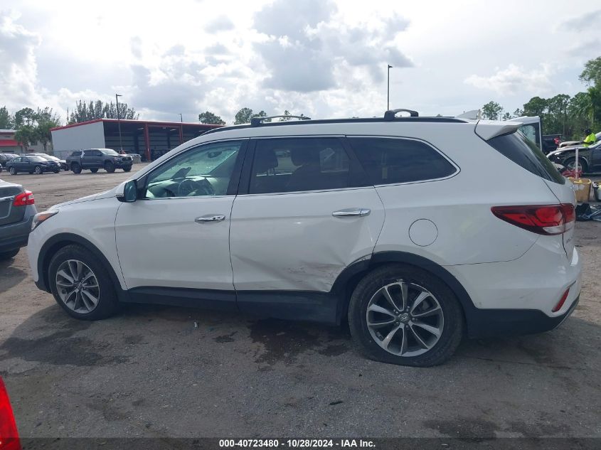 2018 Hyundai Santa Fe Se VIN: KM8SN4HF6JU260645 Lot: 40723480