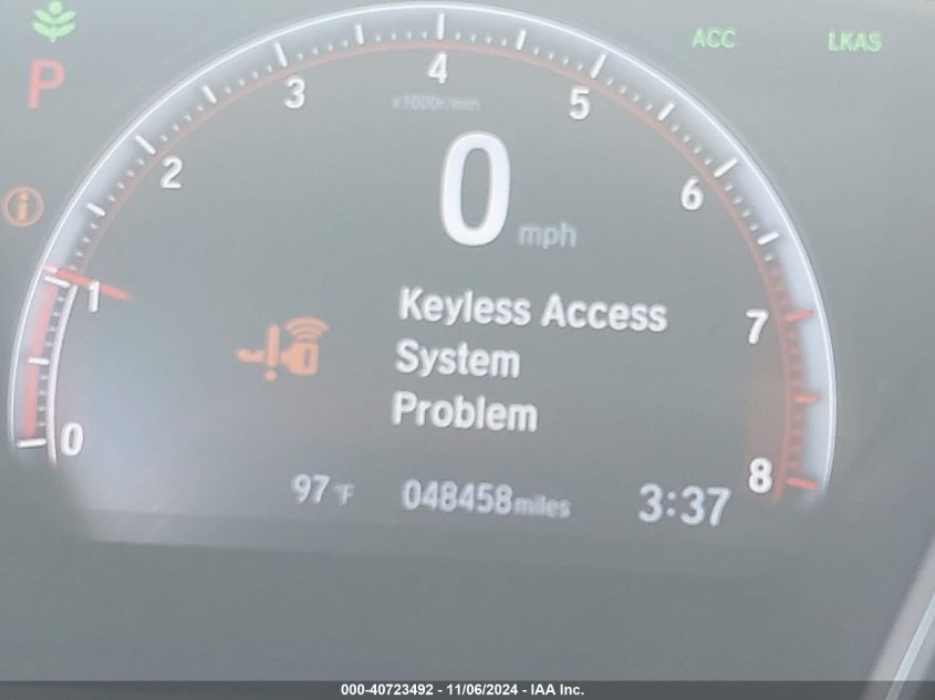 2019 Honda Civic Sport VIN: 2HGFC2F83KH554630 Lot: 40723492