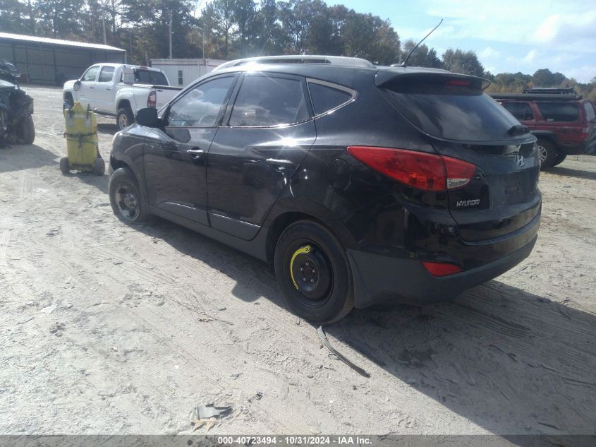 2011 Hyundai Tucson Gls VIN: KM8JU3AC3BU291636 Lot: 40723494