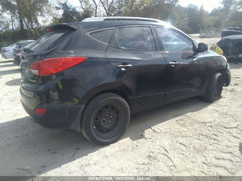 2011 Hyundai Tucson Gls VIN: KM8JU3AC3BU291636 Lot: 40723494