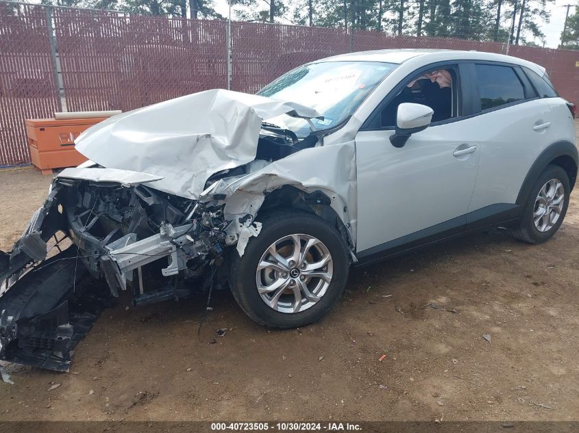 VIN JM1DKDB76K0444838 2019 MAZDA CX-3 SPORT