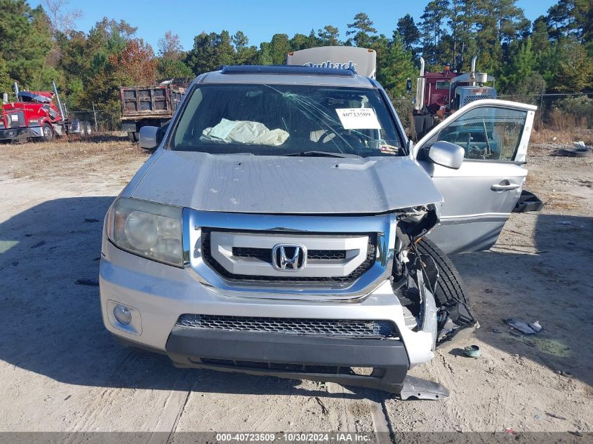 2011 Honda Pilot Ex-L VIN: 5FNYF4H54BB059176 Lot: 40723509