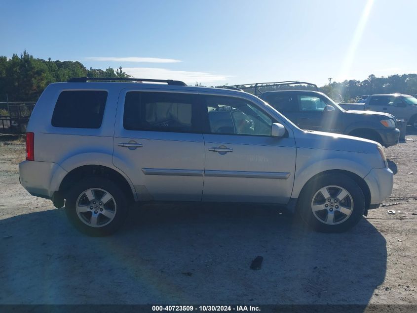 2011 Honda Pilot Ex-L VIN: 5FNYF4H54BB059176 Lot: 40723509