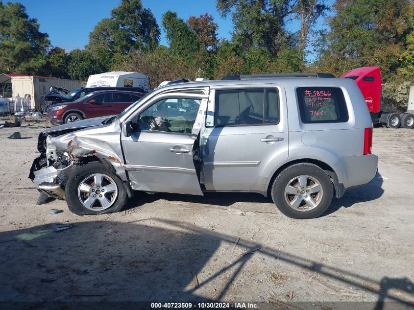 2011 Honda Pilot Ex-L VIN: 5FNYF4H54BB059176 Lot: 40723509