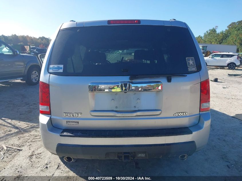 2011 Honda Pilot Ex-L VIN: 5FNYF4H54BB059176 Lot: 40723509