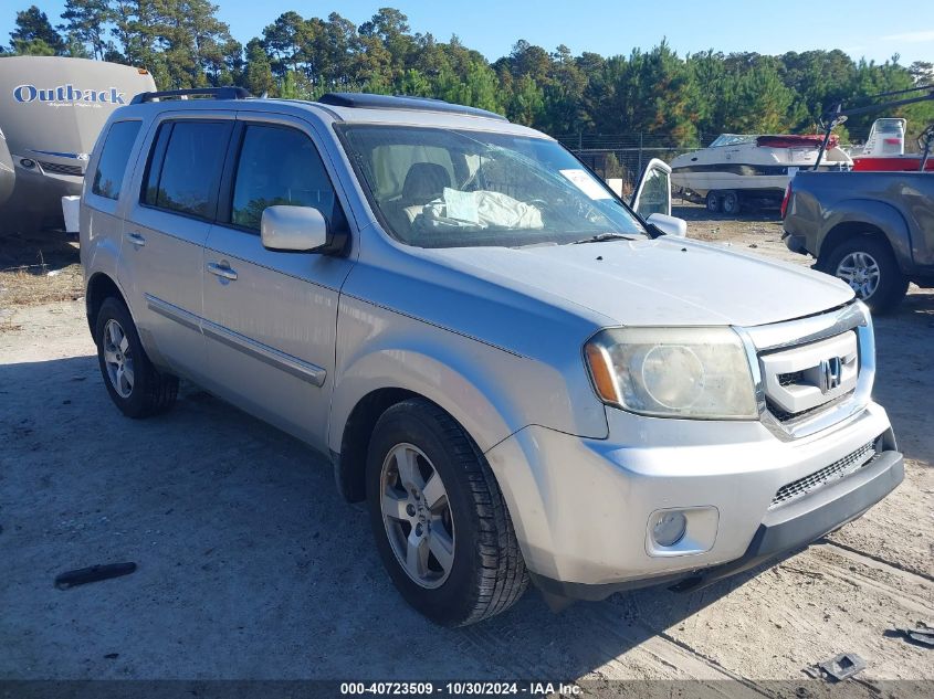 2011 Honda Pilot Ex-L VIN: 5FNYF4H54BB059176 Lot: 40723509