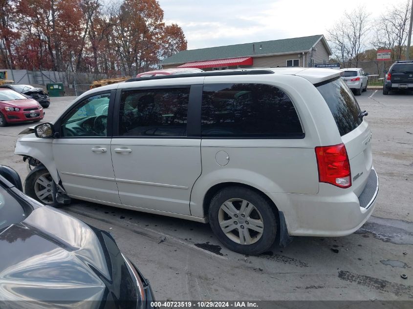 2012 Dodge Grand Caravan Sxt VIN: 2C4RDGCG2CR277739 Lot: 40723519