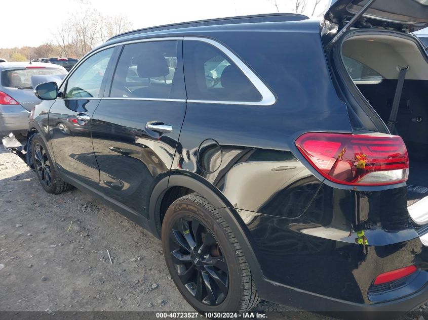 2019 Kia Sorento 3.3L S VIN: 5XYPG4A5XKG599434 Lot: 40723527