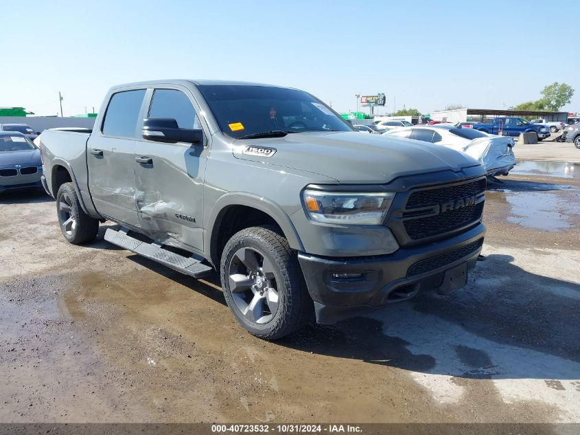 2020 Ram 1500 Lone Star 4X4 5'7 Box VIN: 1C6SRFFT6LN382407 Lot: 40723532