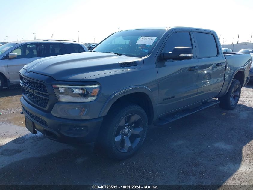 2020 Ram 1500 Lone Star 4X4 5'7 Box VIN: 1C6SRFFT6LN382407 Lot: 40723532