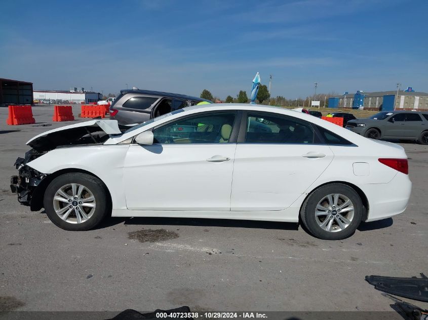 2013 Hyundai Sonata Gls VIN: 5NPEB4AC4DH685631 Lot: 40723538