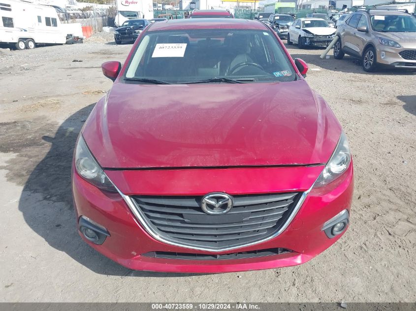 2015 Mazda Mazda3 I Grand Touring VIN: JM1BM1W77F1234310 Lot: 40723559