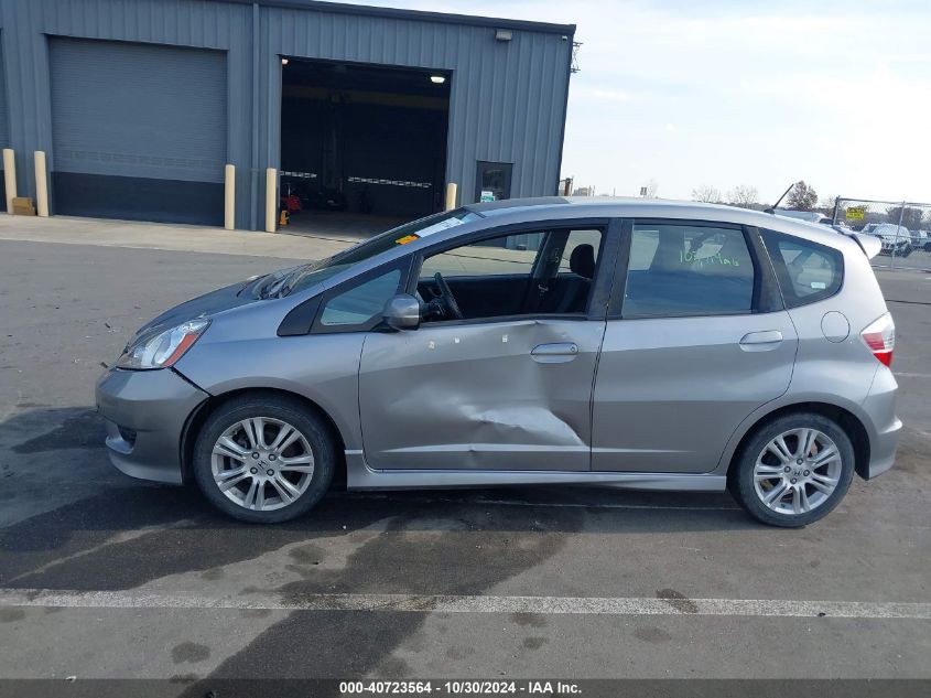 2009 Honda Fit Sport VIN: JHMGE88459S065416 Lot: 40723564