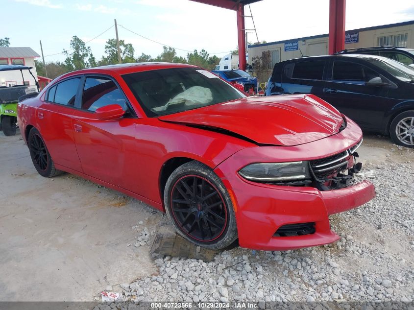 2016 Dodge Charger Se VIN: 2C3CDXBG1GH180328 Lot: 40723566