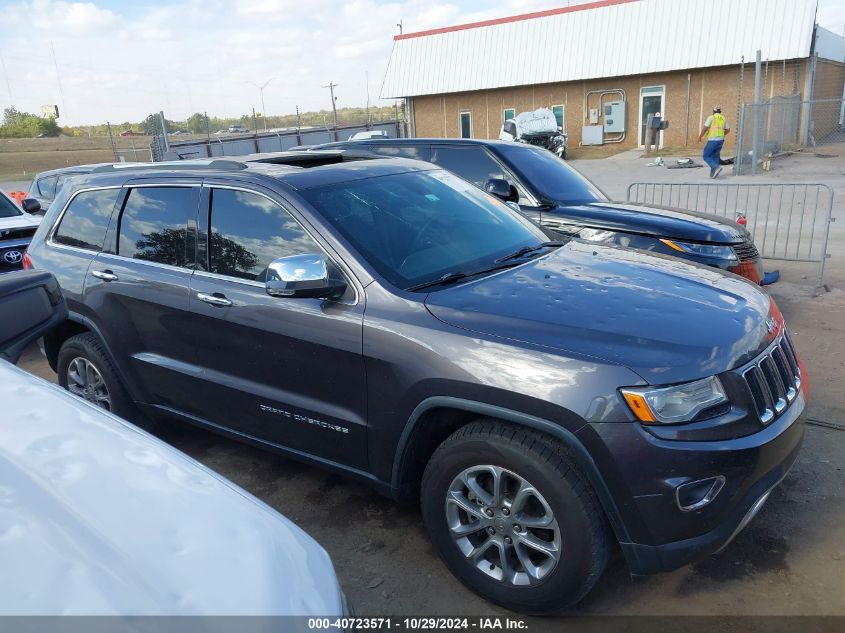 2015 Jeep Grand Cherokee Limited VIN: 1C4RJEBGXFC235380 Lot: 40723571