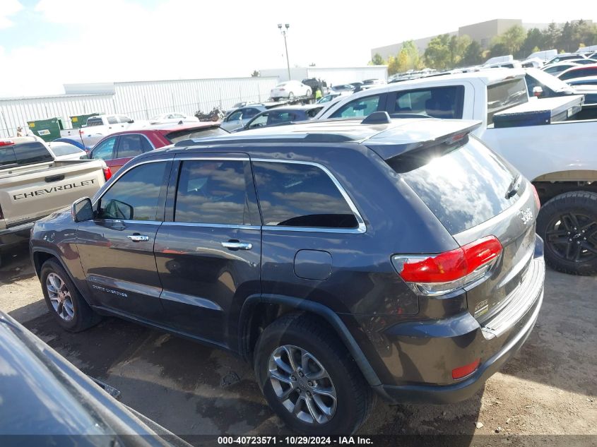 2015 Jeep Grand Cherokee Limited VIN: 1C4RJEBGXFC235380 Lot: 40723571