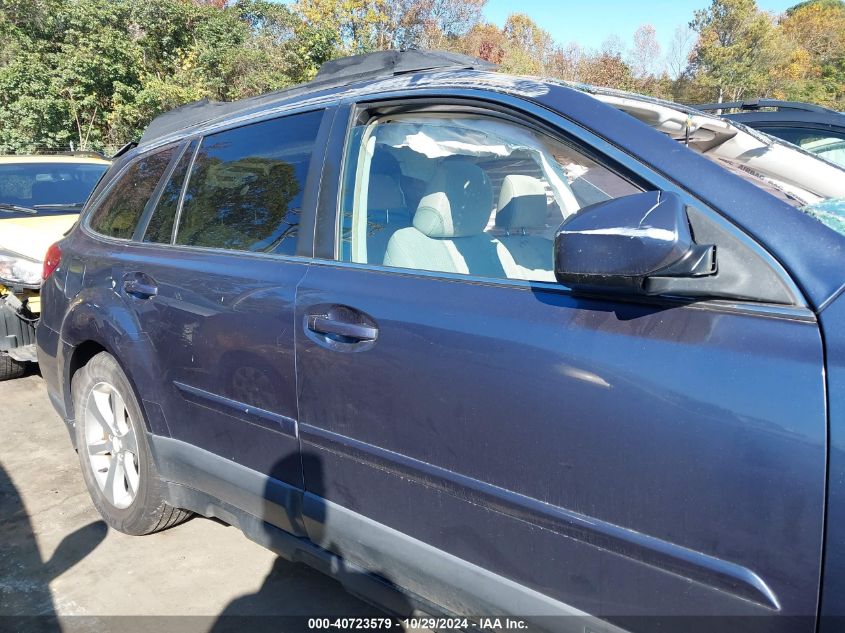 2013 Subaru Outback 2.5I Premium VIN: 4S4BRBGC3D3287747 Lot: 40723579