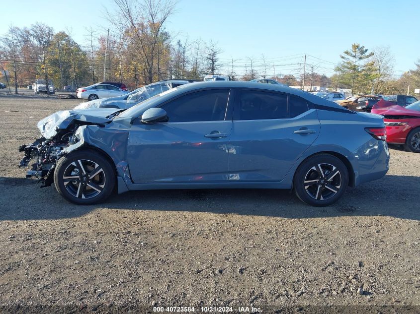 2024 Nissan Sentra Sv Xtronic Cvt VIN: 3N1AB8CV3RY373320 Lot: 40723584