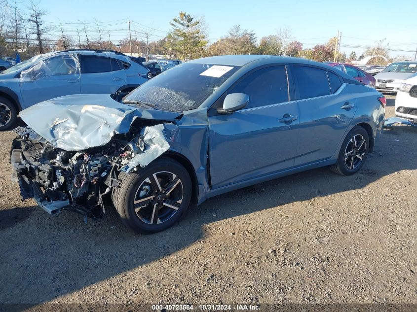 2024 Nissan Sentra Sv Xtronic Cvt VIN: 3N1AB8CV3RY373320 Lot: 40723584