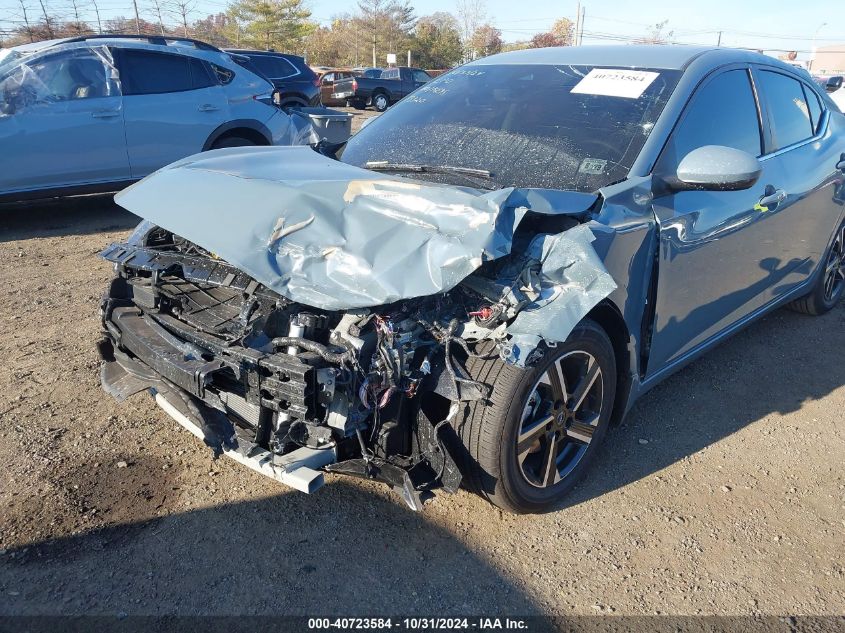 2024 Nissan Sentra Sv Xtronic Cvt VIN: 3N1AB8CV3RY373320 Lot: 40723584